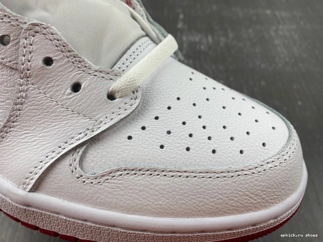 Rep Jordan Low 1 705329-101 White Retro Red Varsity 0821